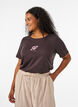 T-Shirt mit Print, Braun, Model image number 0