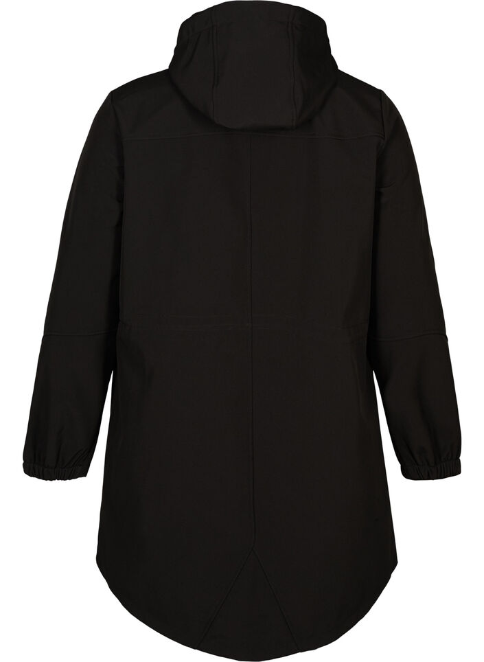 Veste Softshell, Black solid, Packshot image number 1
