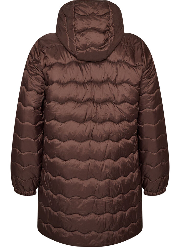 Veste matelass&eacute;e, Marron, Packshot image number 1