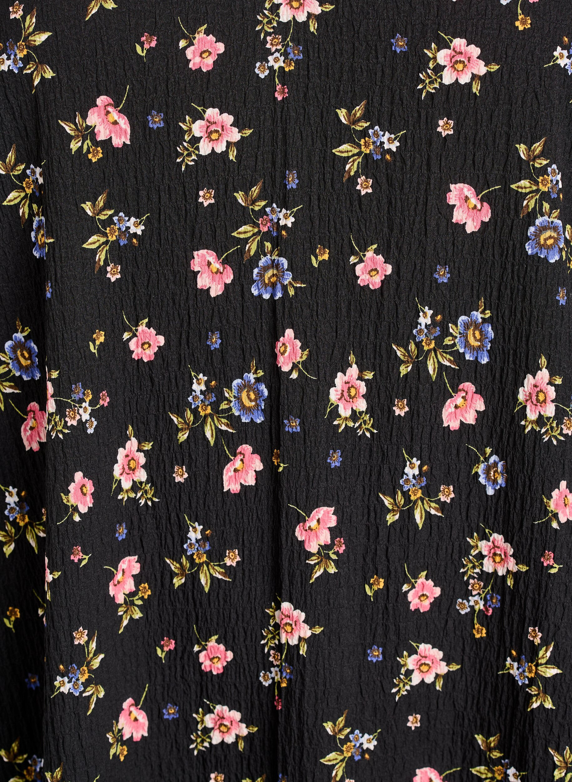 Zizzi FLASH - Kleid mit kurzen &Auml;rmeln und V-Ausschnitt, Schwarz, Packshot image number 2