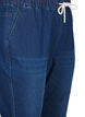 Pantalon de jogging en denim avec des poches, Bleu, Packshot image number 2