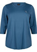  Trainingsbluse mit 3/4 &Auml;rmeln, Petrol, Packshot image number 0