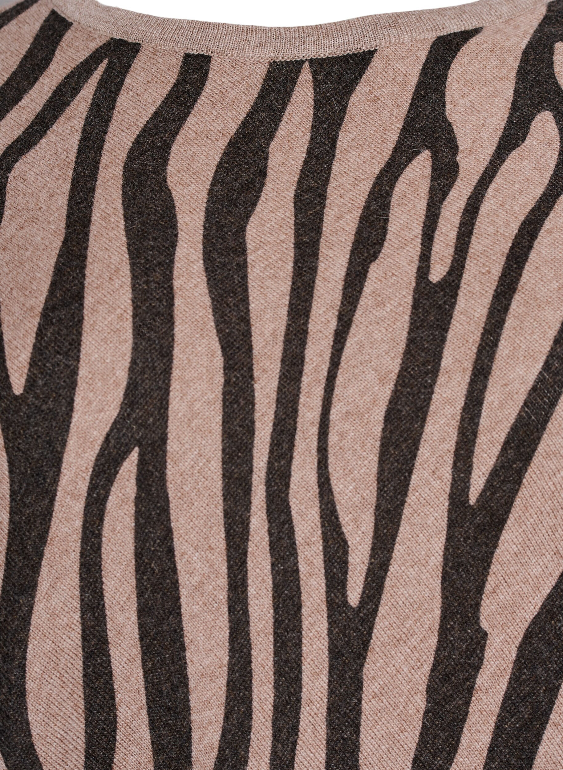 ZizziPoncho en maille fine, Noir, Packshot image number 2