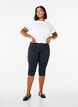 Slim Fit Capri-Jeans mit Taschen, Schwarz, Model image number 0