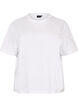 Kastiges T-Shirt aus Baumwolle, Wei&szlig;, Packshot image number 0