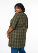 Tunique à manches courtes et à carreaux, Vert, Model image number 2
