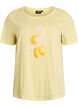 T-shirt imprim&eacute;, Jaune, Packshot image number 0