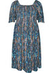 Sommerkleid aus Viskose mit Paisleymuster, Blau, Packshot image number 0