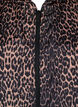 Sportjacke mit Leopardenprint und Kapuze, Braun, Packshot image number 2