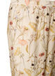 Pantalon taille haute en viscose &agrave; imprim&eacute; floral, Beige, Packshot image number 2