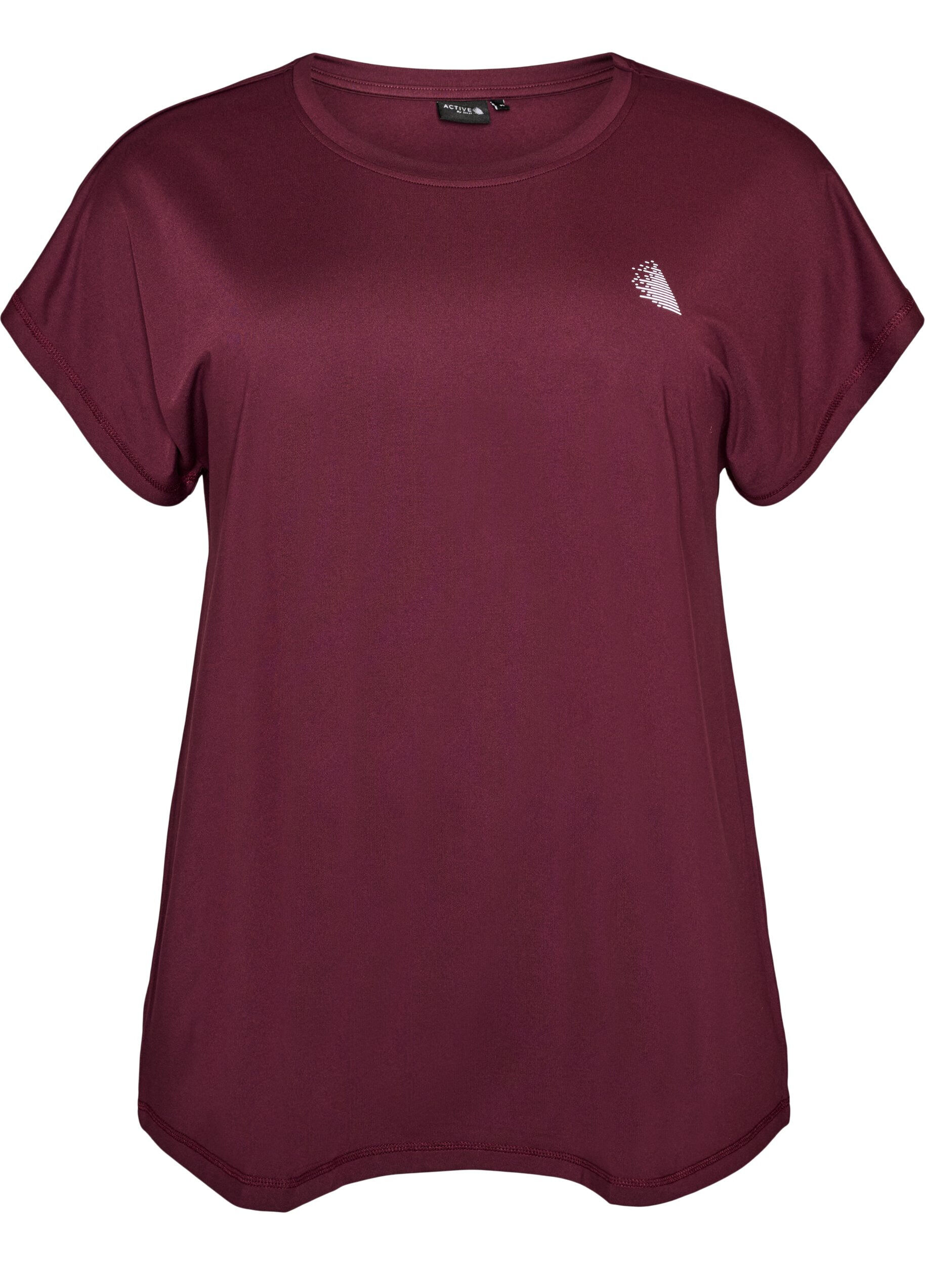 T-shirt de sport couleur unie