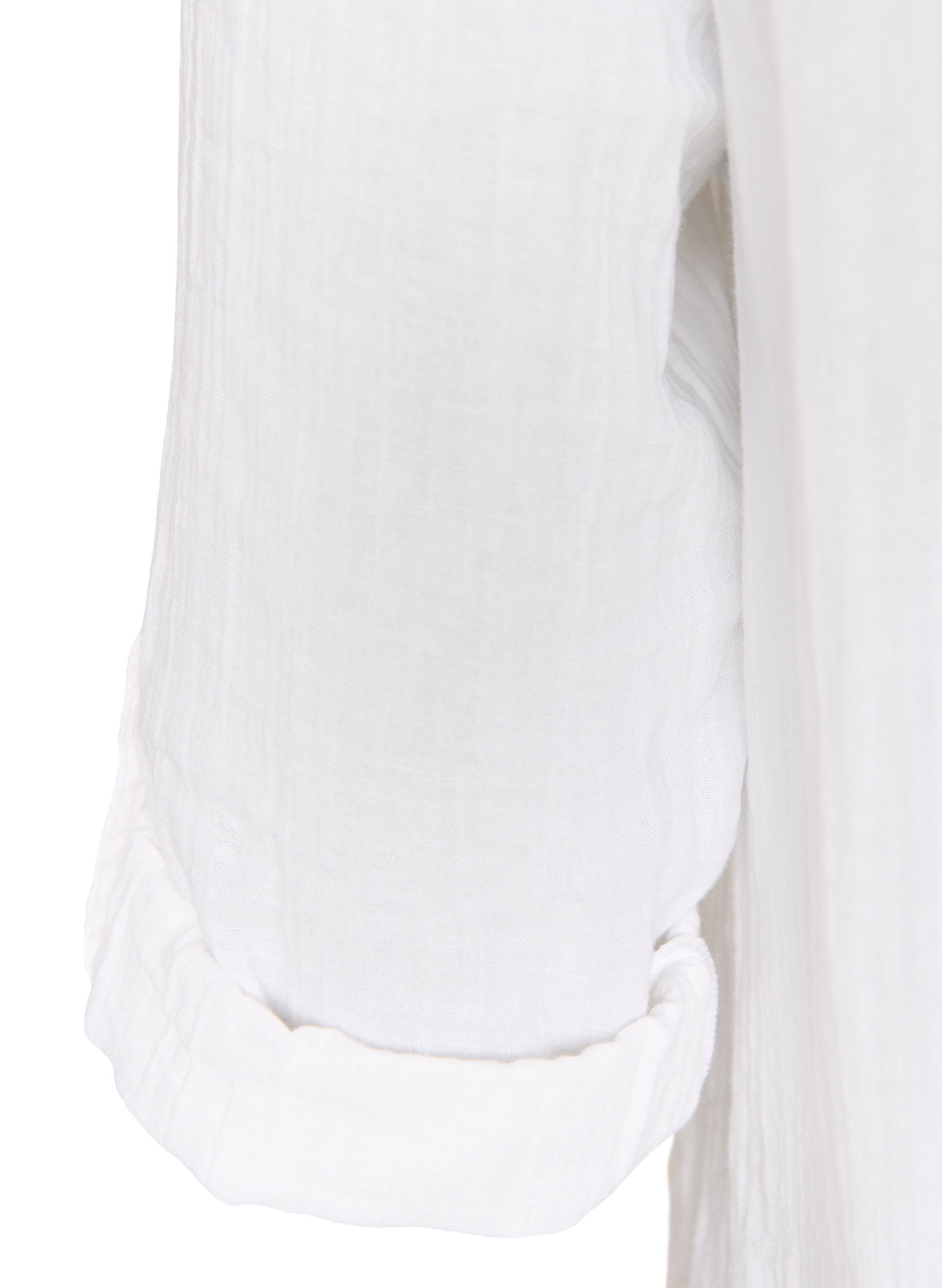 ZizziTunique en mousseline de coton avec broderie anglaise, Blanc, Packshot image number 3