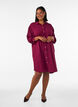 Chemise longue avec une texture l&eacute;g&egrave;re, Rouge, Model image number 1