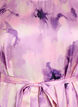 Robes de soir&eacute;e &agrave; manches courtes avec ceinture &agrave; n&oelig;ud, Violet, Packshot image number 2