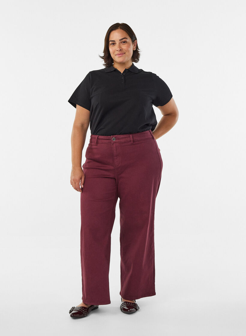 FLASH - Polo &agrave; manches courtes, Noir, Model image number 1