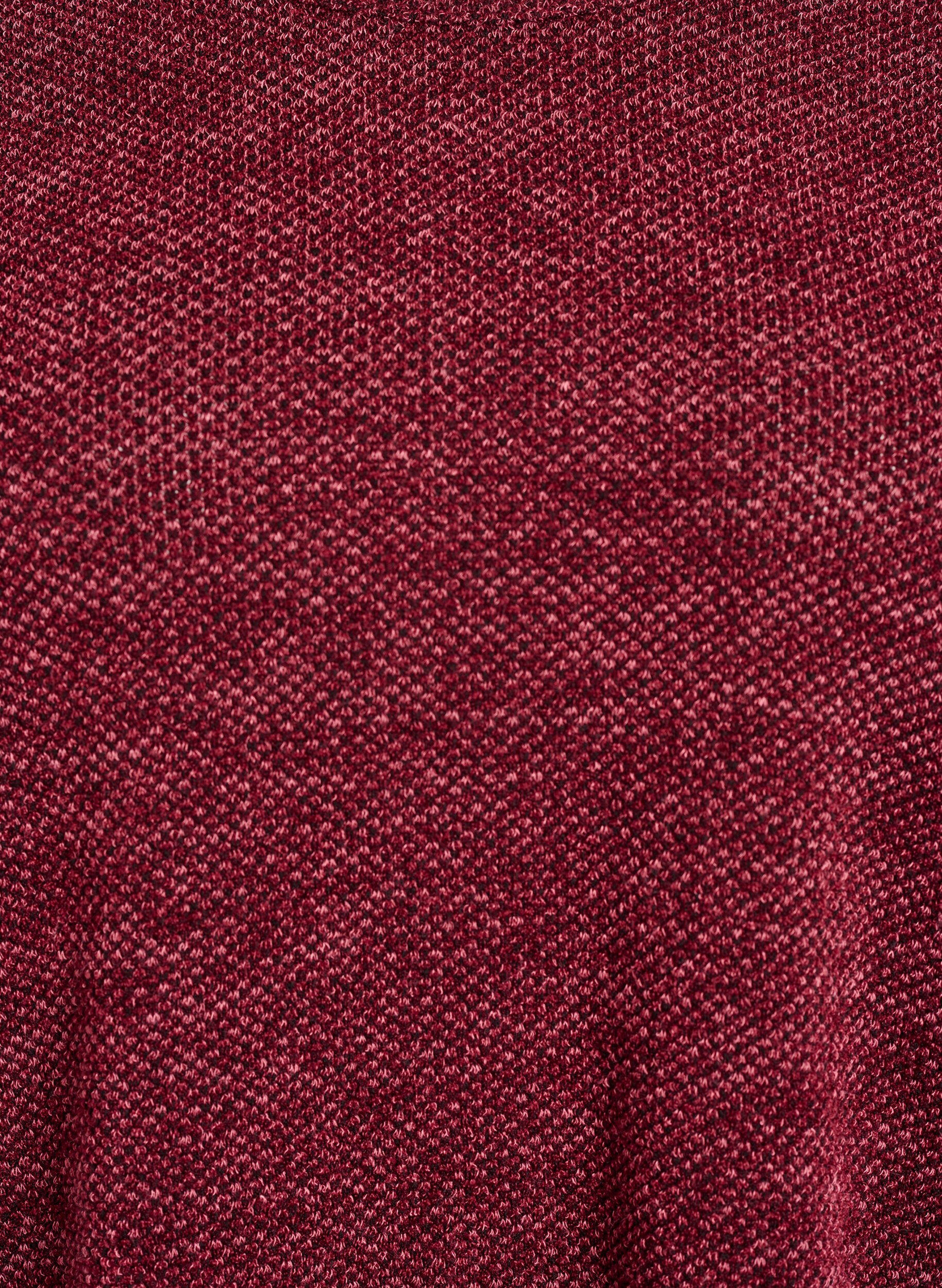 ZizziBlouse &agrave; manches longues avec texture, Bordeaux fonc&eacute;, Packshot image number 2