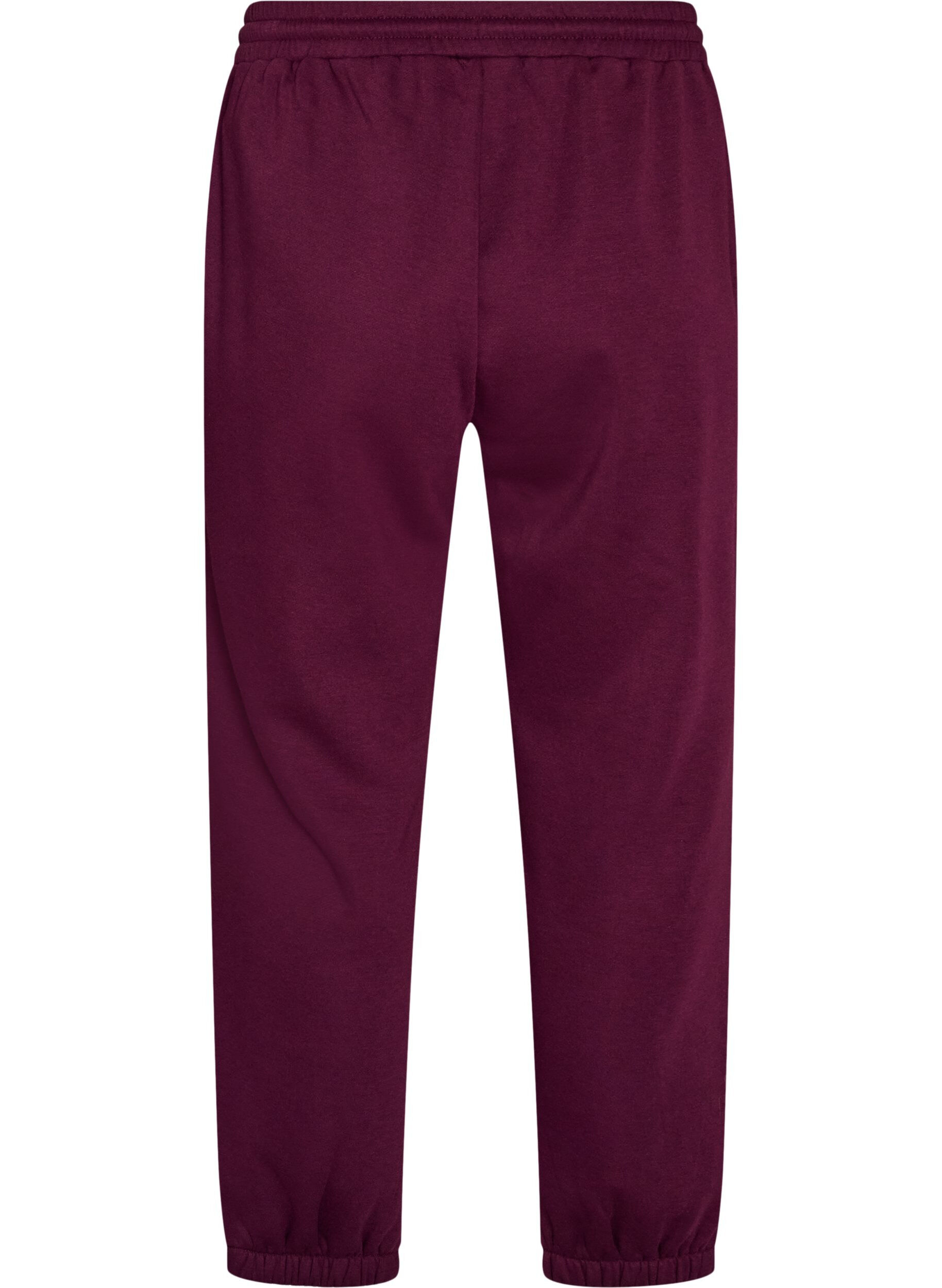 ZizziPantalon de jogging taille haute avec cordon de serrage, Violet, Packshot image number 1