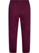 Pantalon de jogging taille haute avec cordon de serrage, Violet, Packshot image number 1