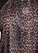 T-shirt de sport &agrave; imprim&eacute; l&eacute;opard et manches raglan, Camel, Packshot image number 2