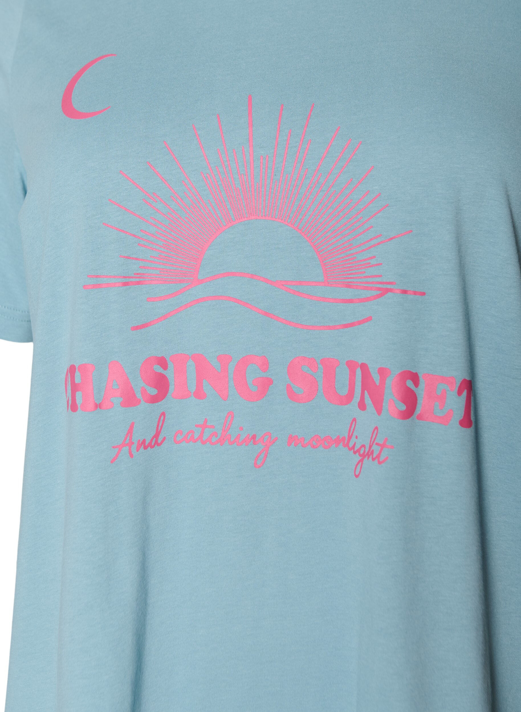 ZizziT-Shirt mit Print, Blau, Packshot image number 2