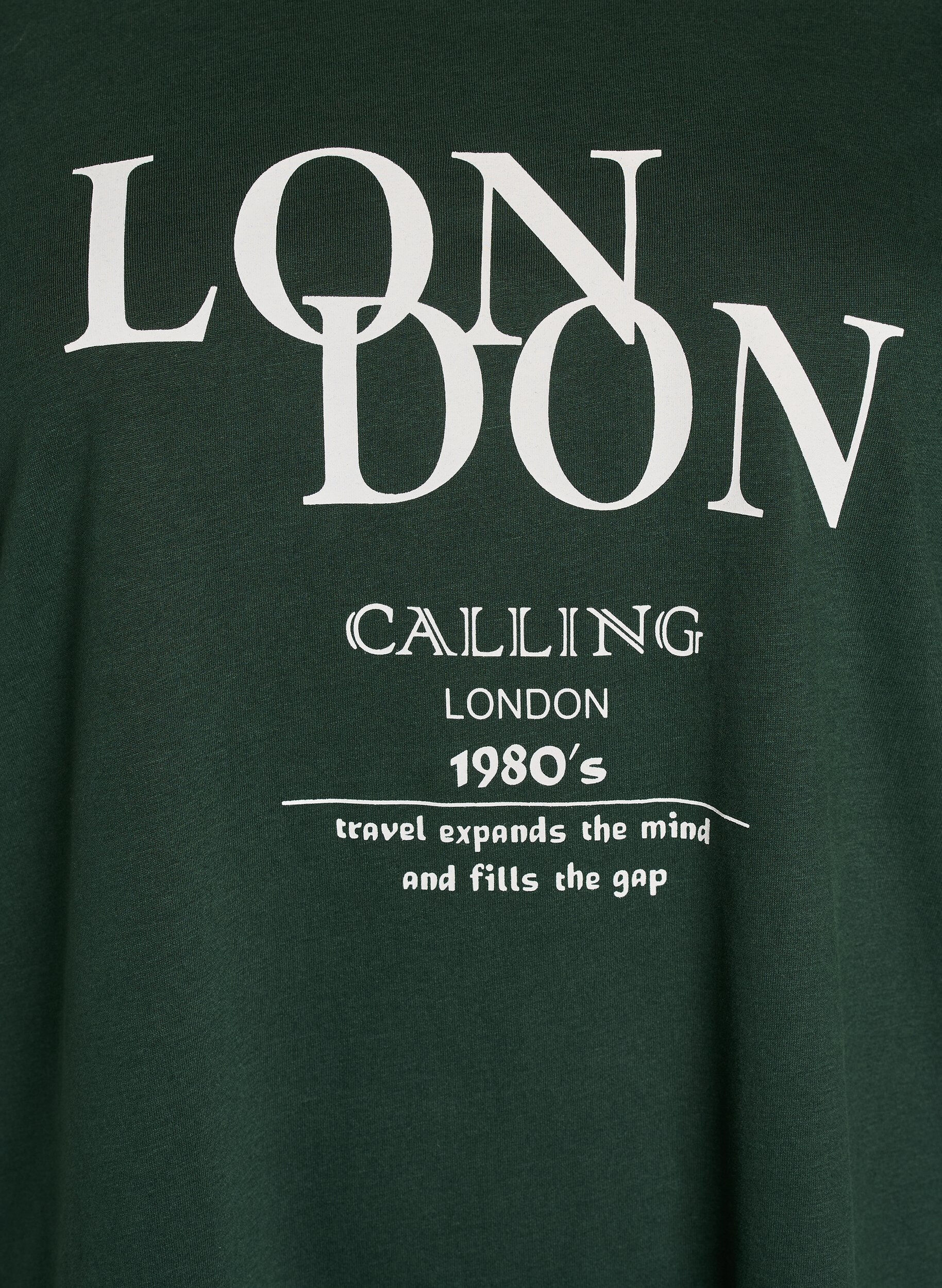 ZizziT-shirt imprim&eacute;, Vert, Packshot image number 2