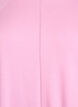 Blouse en maille &agrave; col rond et motif tricot&eacute;, Rose, Packshot image number 2