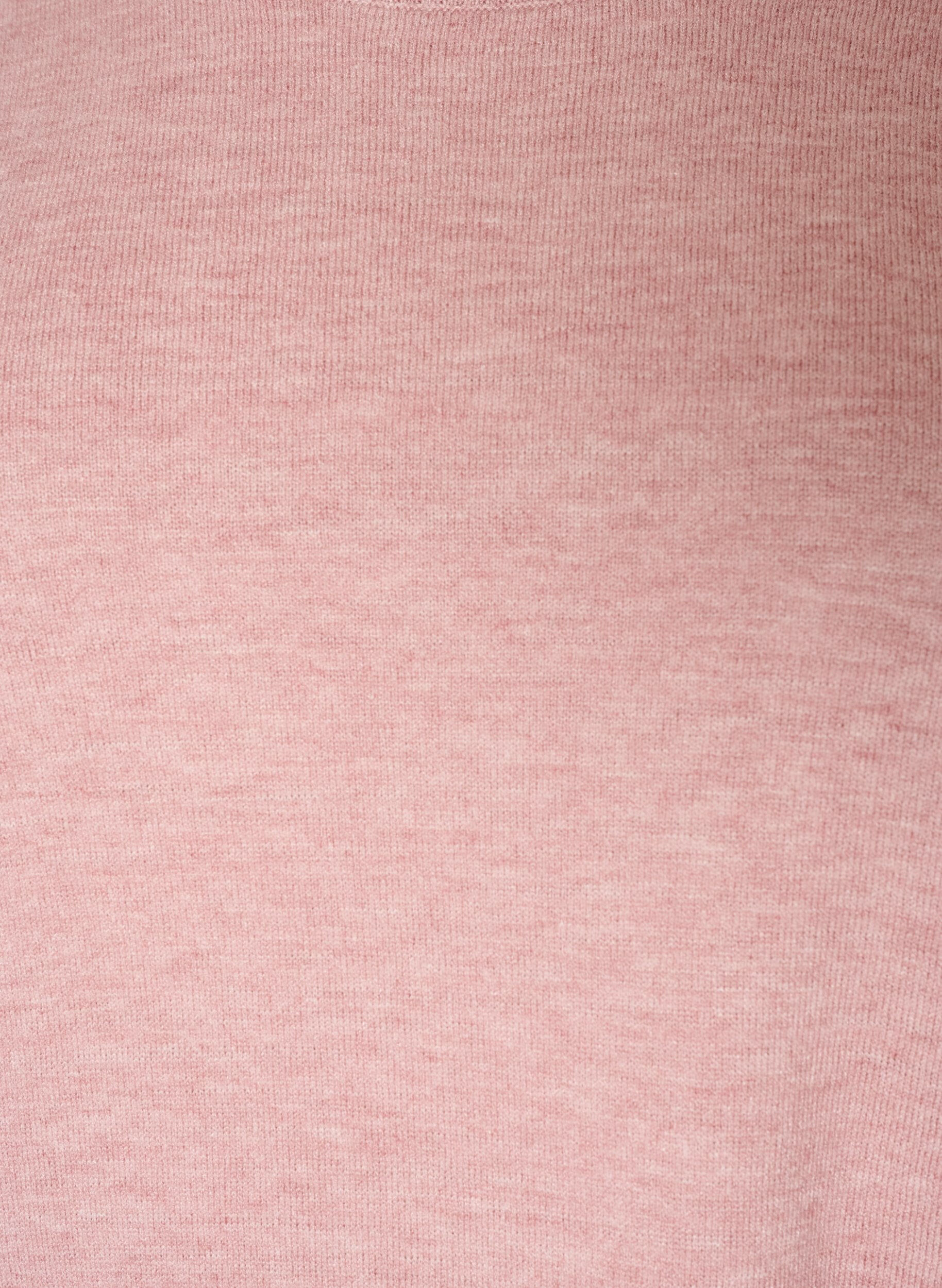 ZizziStrickbluse mit Rundhalsausschnitt, Rot, Packshot image number 2
