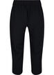 7/8 Hose mit lockerer Passform, Schwarz, Packshot image number 1