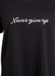 T-shirt imprim&eacute;, Noir, Packshot image number 2