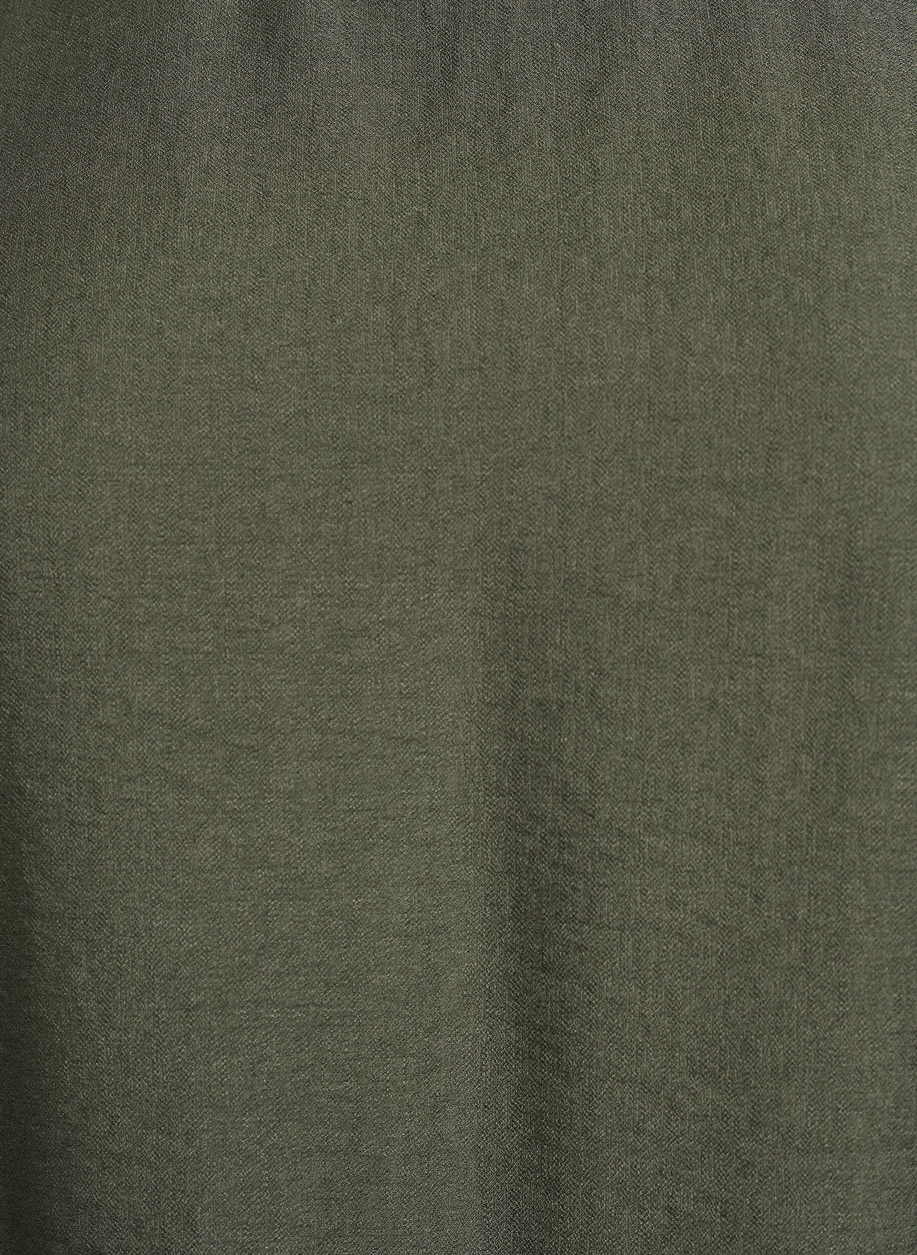 Zizzi Bluse aus Viskose mit halben &Auml;rmeln, Gr&uuml;n, Packshot image number 2