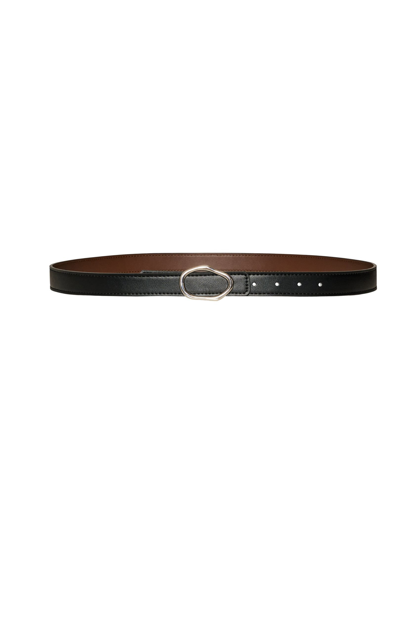 ZizziCeinture r&eacute;versible avec boucles interchangeables, Noir, Packshot image number 0