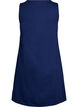 Robe &eacute;vas&eacute;e sans manches, Bleu, Packshot image number 1