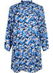 FLASH - Robe à manches longues avec imprimé floral, Blue Purple Flower, Packshot image number 0