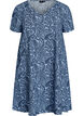 Robe courte &eacute;vas&eacute;e avec imprim&eacute; cachemire, Bleu Clair, Packshot image number 0