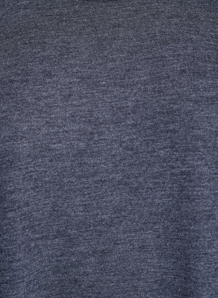 Bluse aus Jersey mit 3/4-&Auml;rmeln, Grau, Packshot image number 2