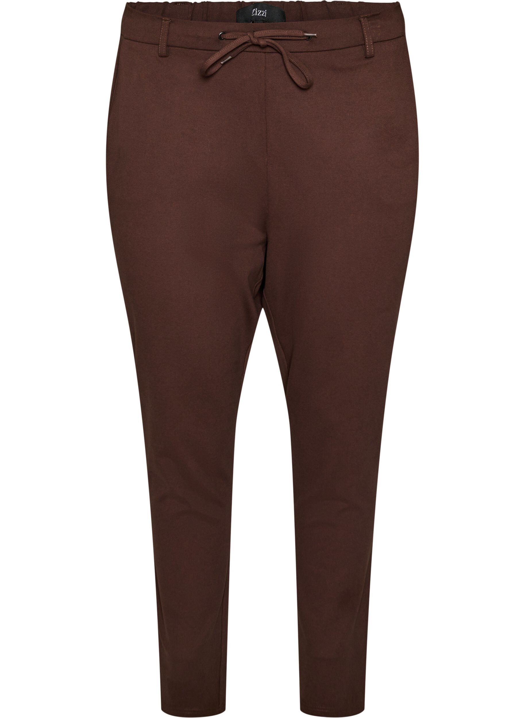 ZizziCropped Maddison Hose, Braun, Packshot image number 0