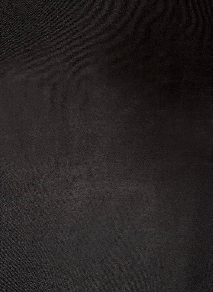 Lockeres T-Shirt aus Viskose-Jersey, Schwarz, Packshot image number 2
