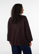 Cardigan avec boutons en forme de c&oelig;ur, Marron, Model image number 2