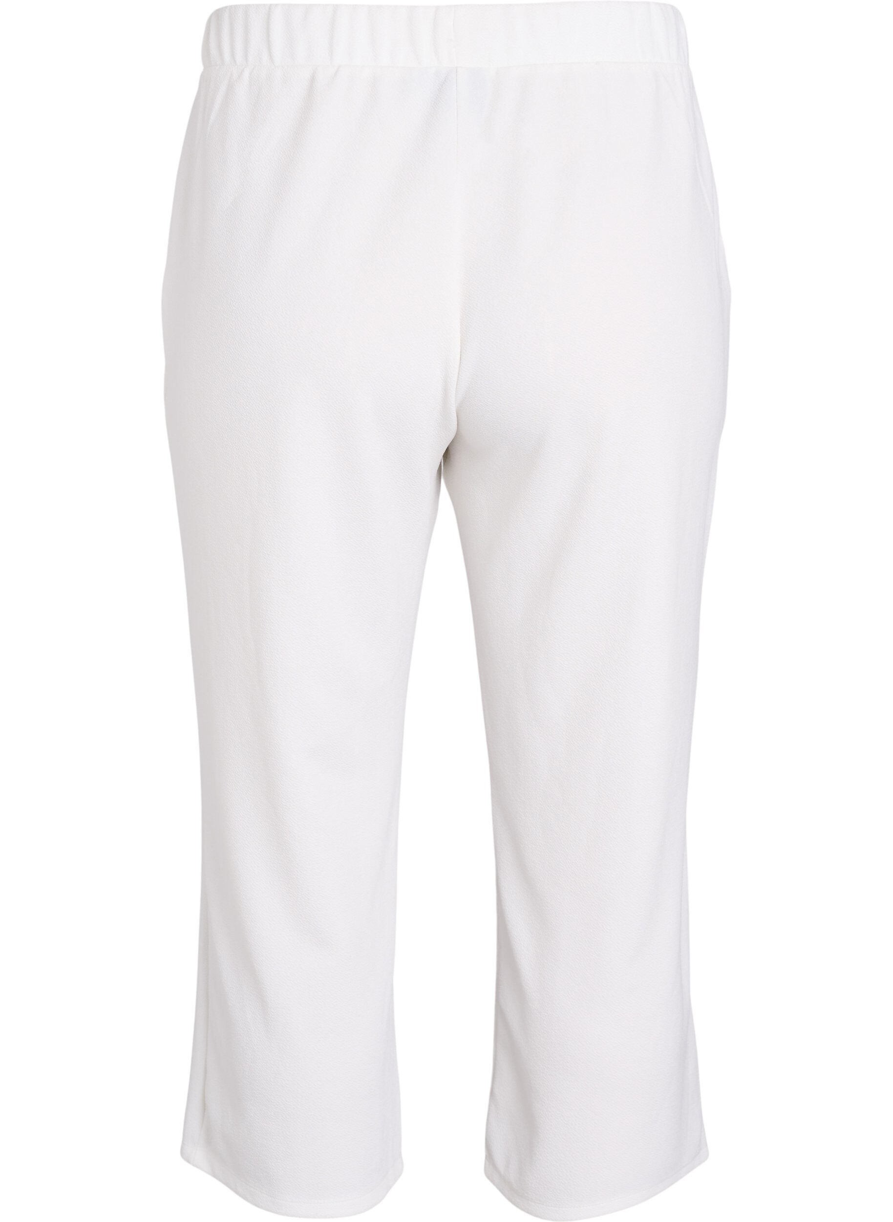 ZizziPantalon ample en longueur 7/8, Blanc, Packshot image number 1