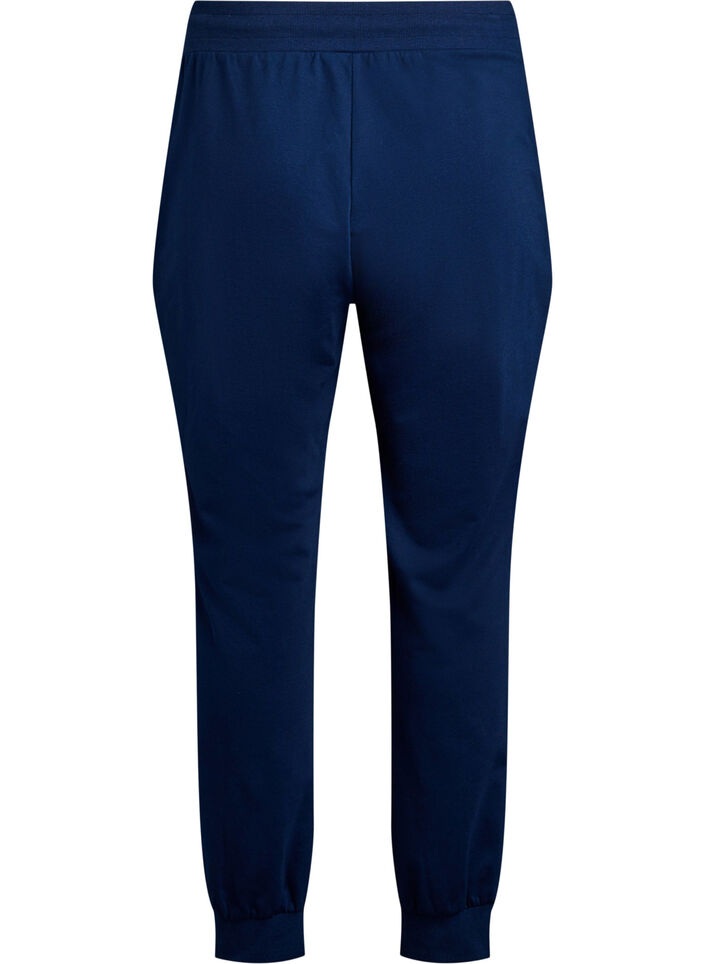 Pantalon de surv&ecirc;tement ample avec poches, Bleu, Packshot image number 1