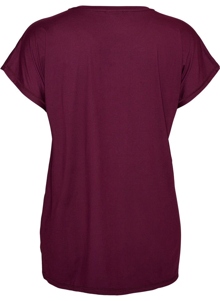 T-shirt d'entra&icirc;nement long, Violet, Packshot image number 1