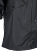 Regenjacke mit Kapuze und Knopfverschluss, Black, Packshot image number 3