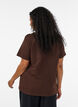 T-Shirt mit Knopfleiste, Braun, Model image number 2