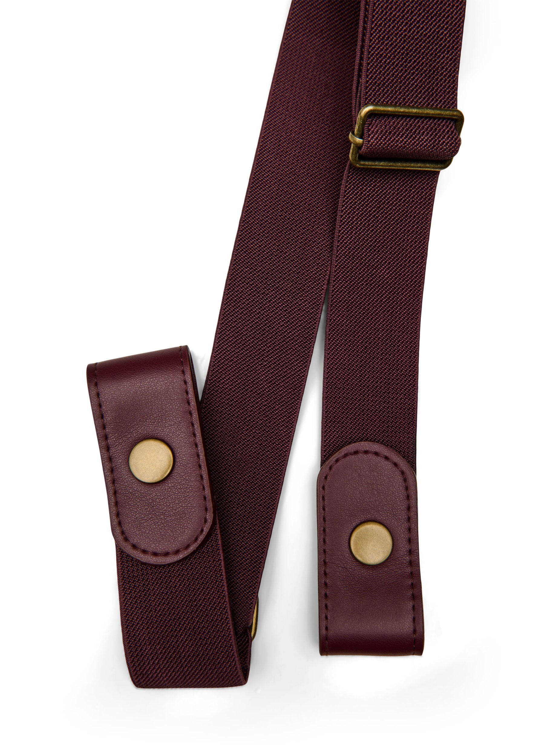 ZizziCeinture &eacute;lastique, Bordeaux, Packshot image number 1