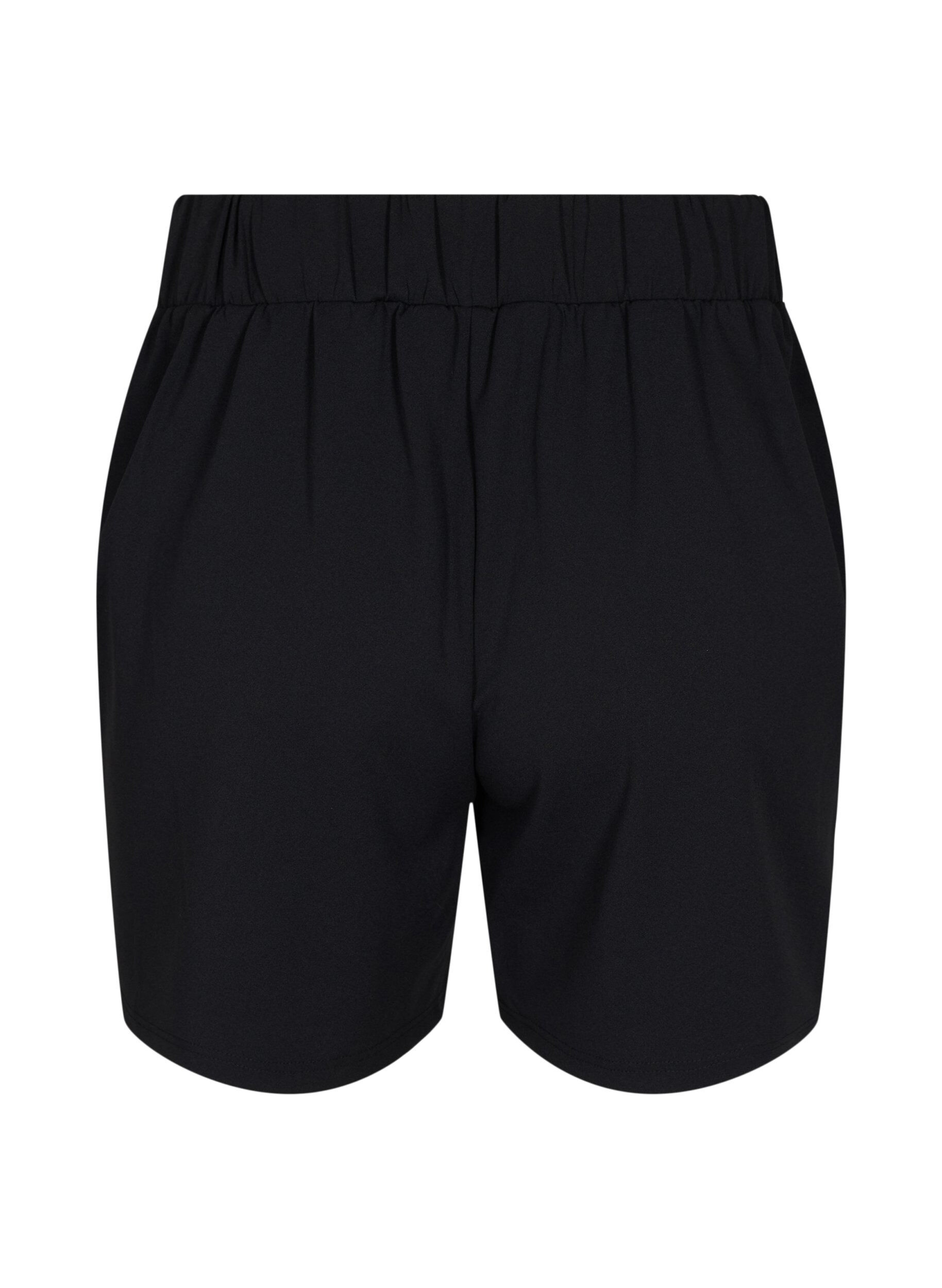 ZizziShort avec poches et coupe ample, Noir, Packshot image number 1