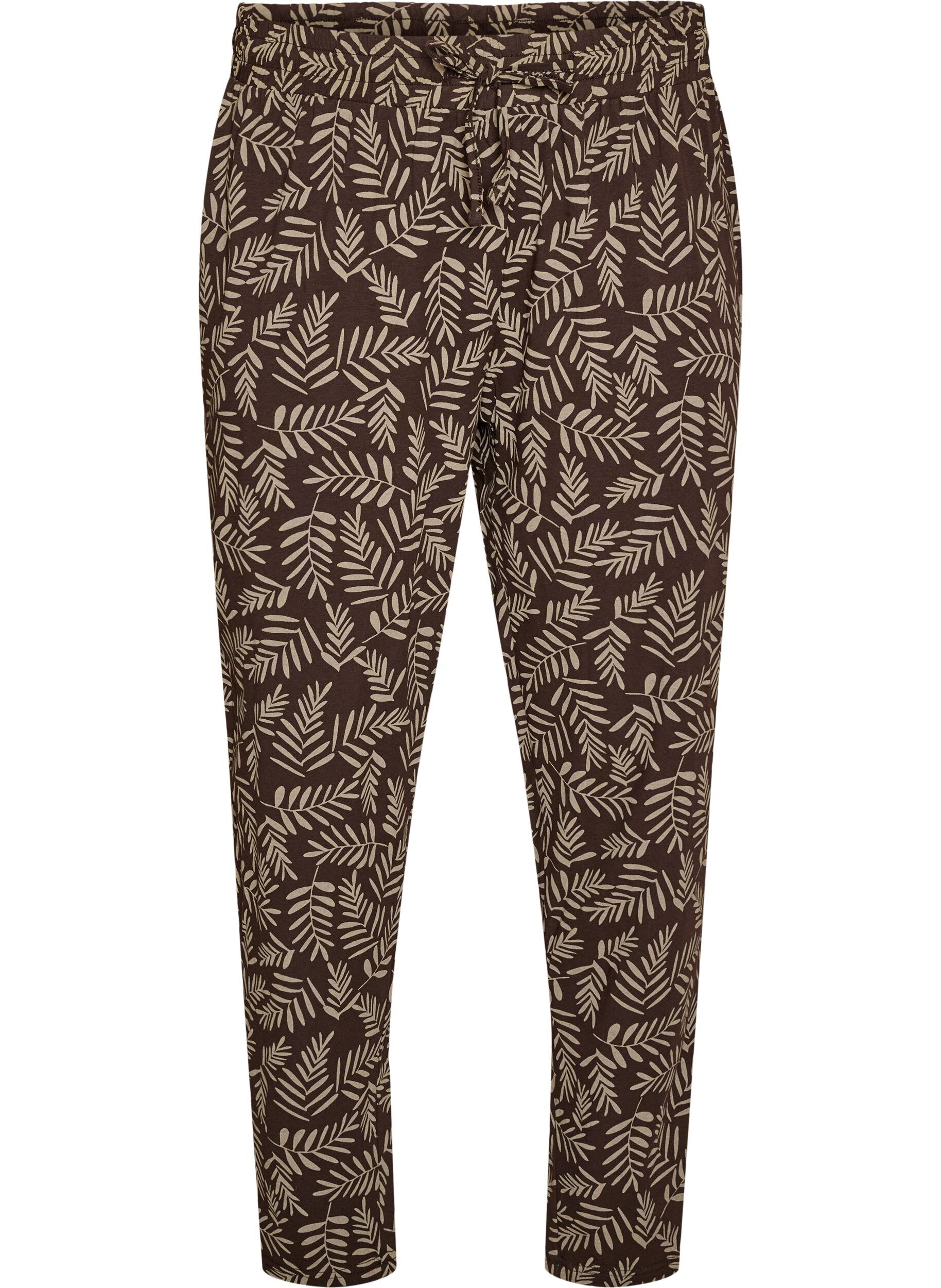 Pyjamahose aus Baumwolle mit Print
