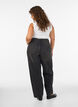 Kiana Straight-Fit-Jeans mit hoher Taille, Schwarz, Model image number 1