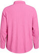 FLASH - Bluse mit Textur, Pink, Packshot image number 1