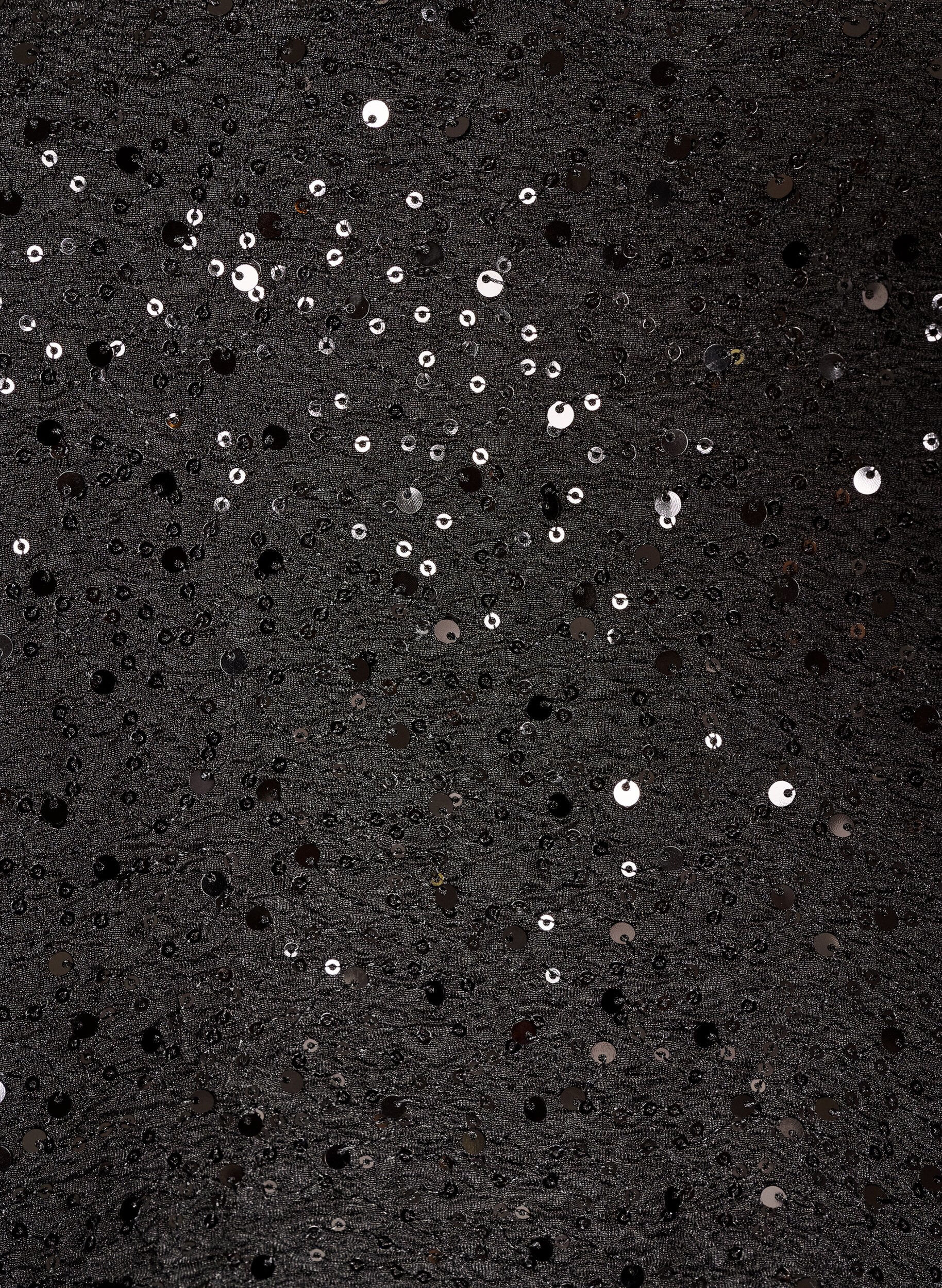 ZizziBlouse &agrave; sequins avec manches ballon, Noir, Packshot image number 2