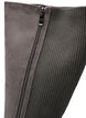 Langer Stiefel mit geripptem, elastischem Schaft und chunky Sohle, Braun, Packshot image number 2